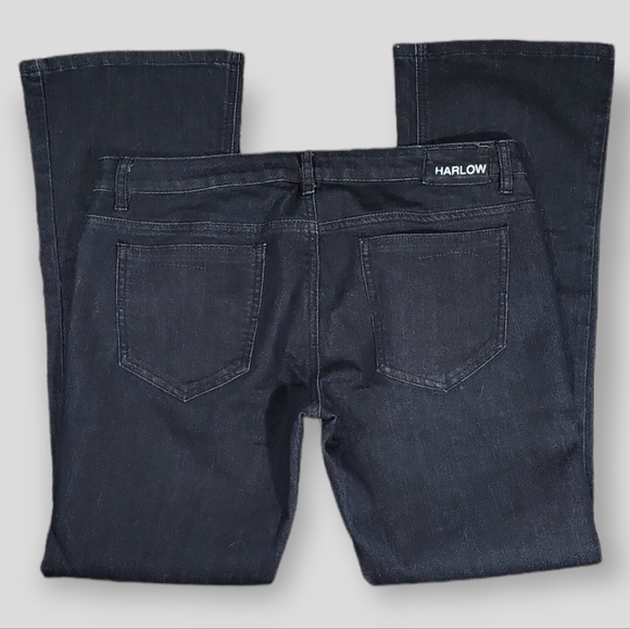 Harlow Ella Dark Wash Mid-rise Bootcut Jeans - Picture 3 of 6